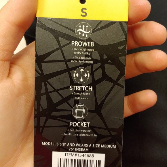 Spyder Women Performance High Rise Tight--Black Spyder Print - Picture 11 of 11